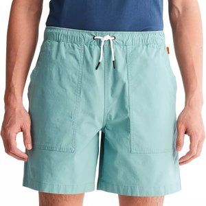 Men's Timberland Progressive Utility Shorts Medium Mineral‎ Blue 7" Inseam NEW